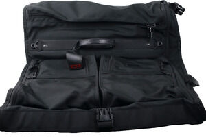 TUMI Alpha By-Fold Carry-On Garment Bag Black FXT Ballistic Nylon Suit Cover